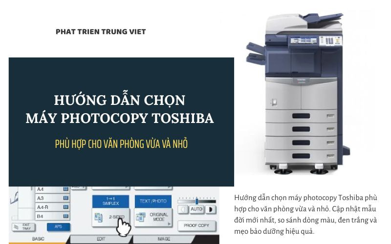 Máy photocopy Toshiba